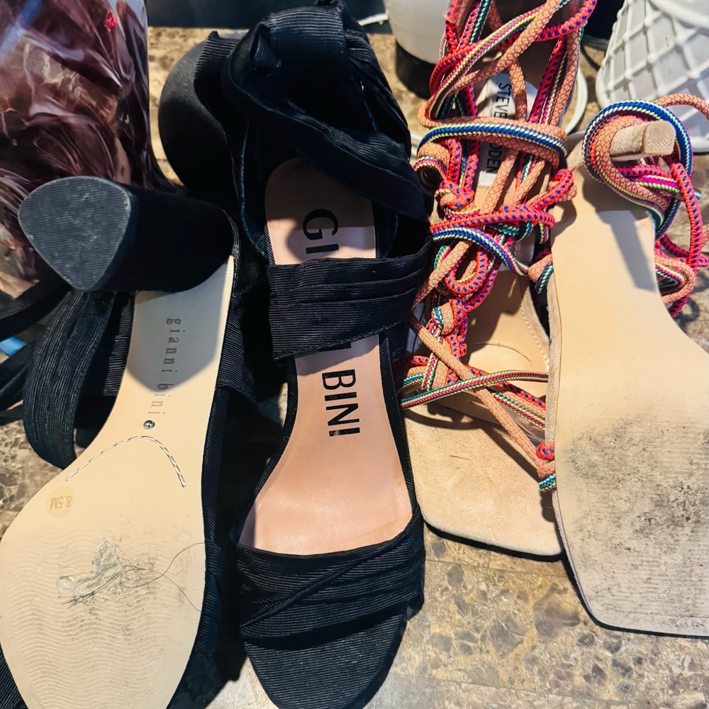 Gianni Bini Black Heels Elegant Design Steve Madden heels